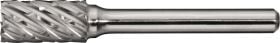 Frässtift ZYA-S Special Steel D.8mm Kopf-L.20mm Schaft-D.6mm HM Verz.Kreuz TW