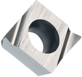 Drehwendeschneidplatte ISO CPGX 080304FL-JR:TT010 Bohrungs-D. 3,4mm Farbe Grau