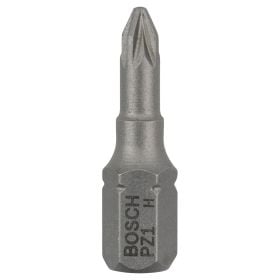 Bosch 25x Schrauberbit Extra-Hart, PZ 1, 25 mm - 2607001556