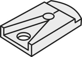 Unterlegplatte ISO CA 2669 Bruttogewicht 7,1g PRAMET