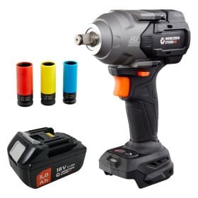 WS24 Akku-Drehschlagschrauber WDS 18V 1/2" 950 NM / 18 V 5,0 Ah Akku (ohne Ladegerät)