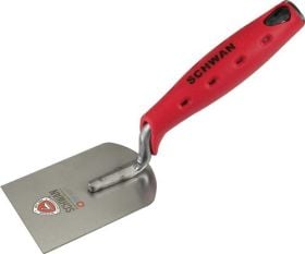 Stukkateurspachtel B.100mm vollverschweißt,rostfr.m.H-Heft VA SCHWAN