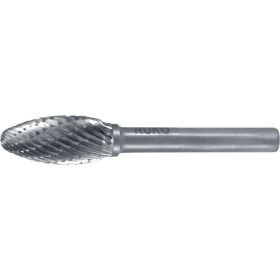 RUKO Hartmetall-Frässtift FLH Ø 16 mm Kopflänge 36 mm Schaft-Ø 6 mm Verzahnung KVZ 4 - 116221