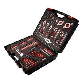 EXACT Gewindeschneidsortiment Premium-Koffer HSS-E 61-tlg. - 70521